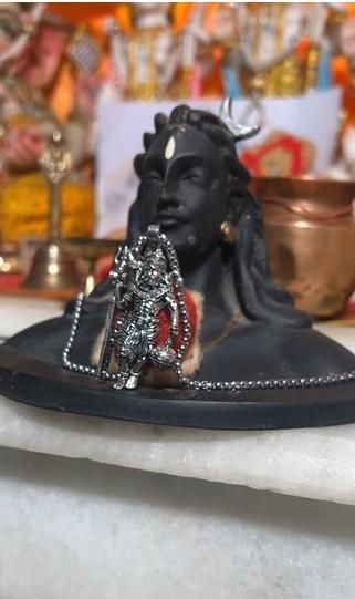 Rudra-Ansh: The Ultimate Shiva-Hanuman Union Pendant Chain