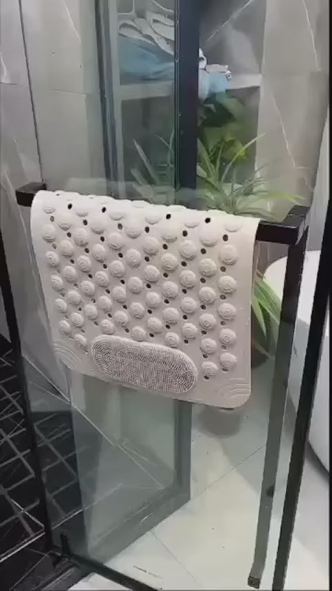 Silicon Bathroom Scrubber Mat